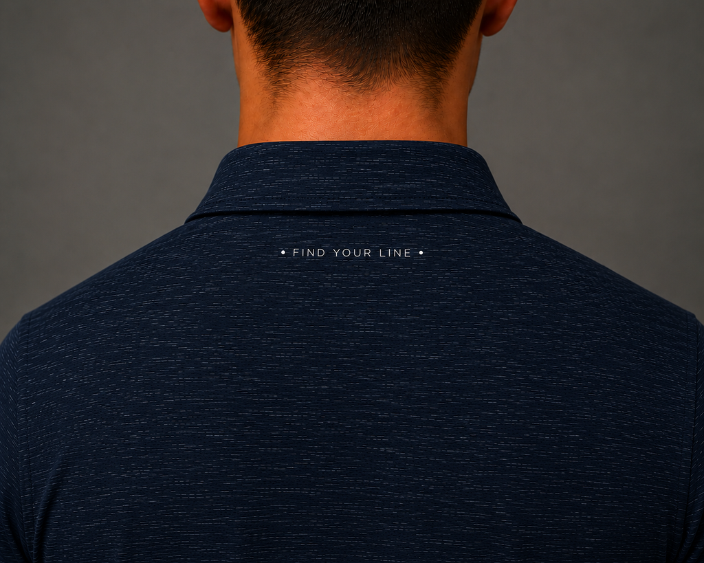 Course 01 Mens Polo Navy
