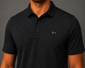 Course 01 Mens Polo Charcoal